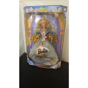 Vintage 1998 Mattel BARBIE as SLEEPING BEAUTY Childrens Series Doll #18586 NRFB